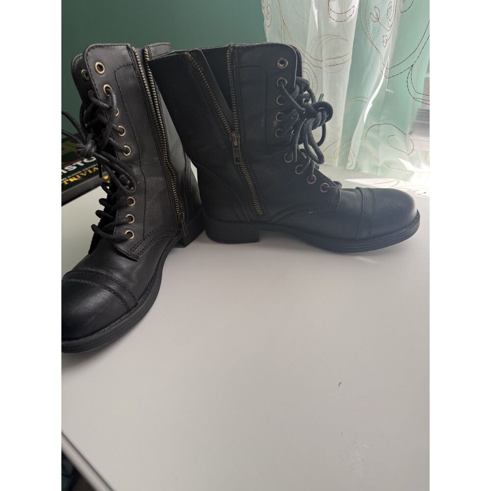 Brash Boots- Black-6.5